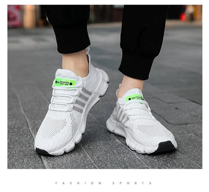 CARAUANA Zapatos Unisex Athletic Walking Shoes - Breathable Lace-Up Mesh, Various Colors & Plus Sizes Carauana Store