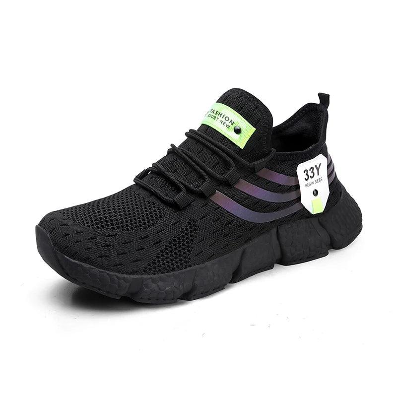 CARAUANA Zapatos Unisex Athletic Walking Shoes - Breathable Lace-Up Mesh, Various Colors & Plus Sizes Carauana Store