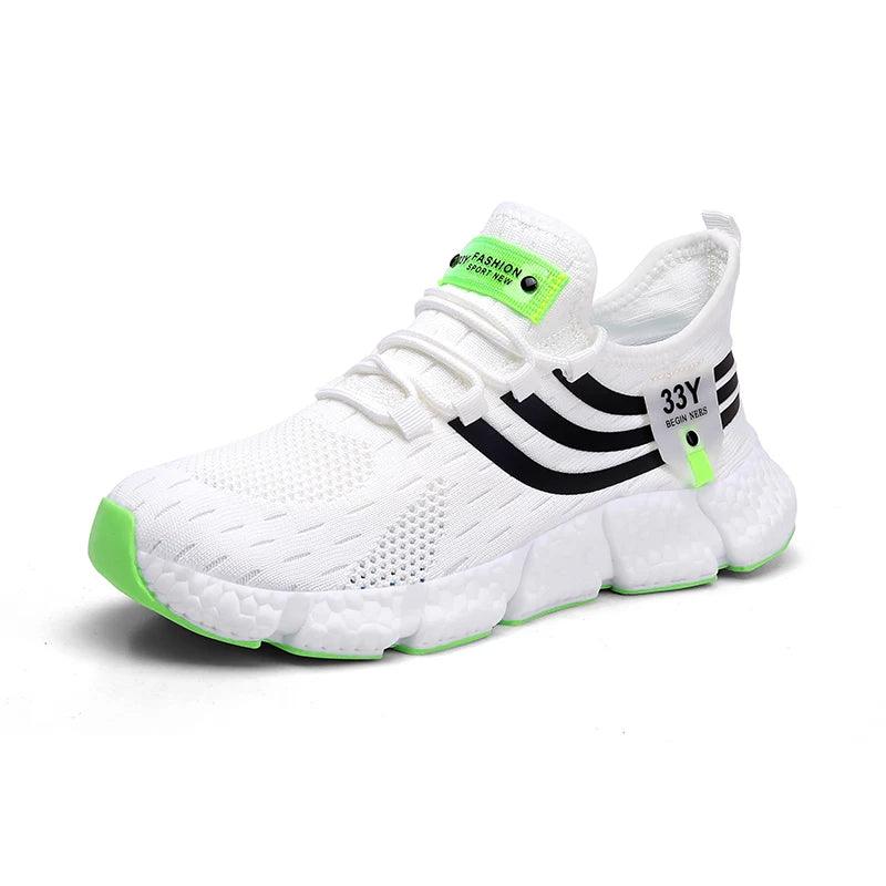 CARAUANA Zapatos Unisex Athletic Walking Shoes - Breathable Lace-Up Mesh, Various Colors & Plus Sizes Carauana Store