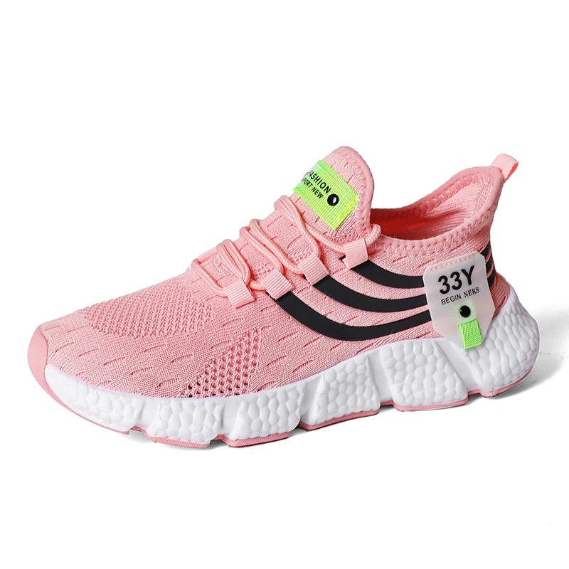 CARAUANA Zapatos Unisex Athletic Walking Shoes - Breathable Lace-Up Mesh, Various Colors & Plus Sizes Carauana Store