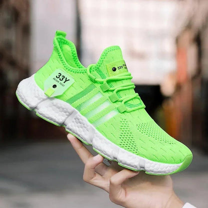 CARAUANA Zapatos Unisex Athletic Walking Shoes - Breathable Lace-Up Mesh, Various Colors & Plus Sizes Carauana Store