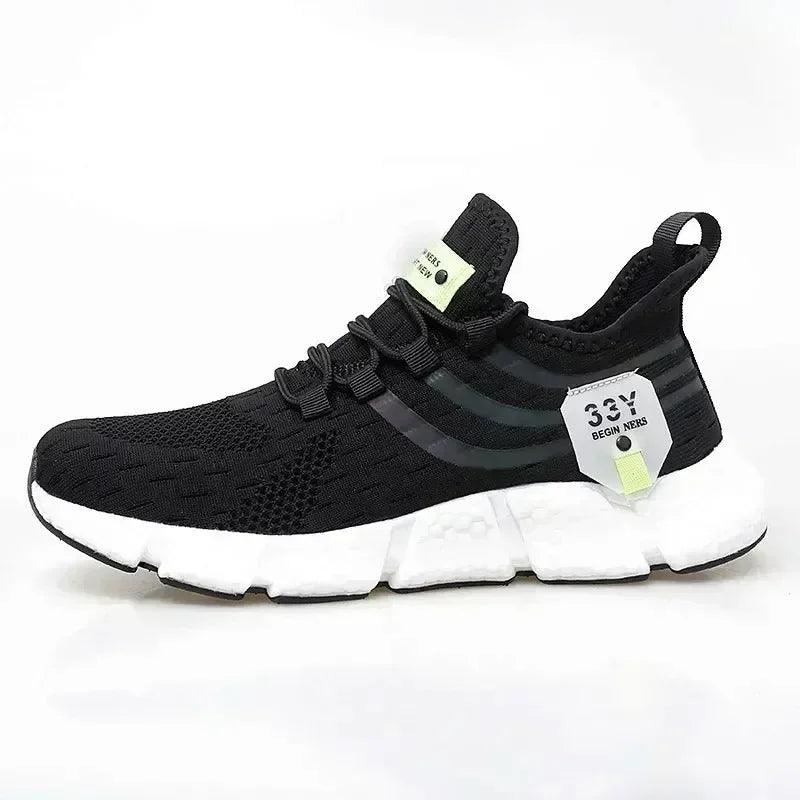 CARAUANA Zapatos Unisex Athletic Walking Shoes - Breathable Lace-Up Mesh, Various Colors & Plus Sizes Carauana Store
