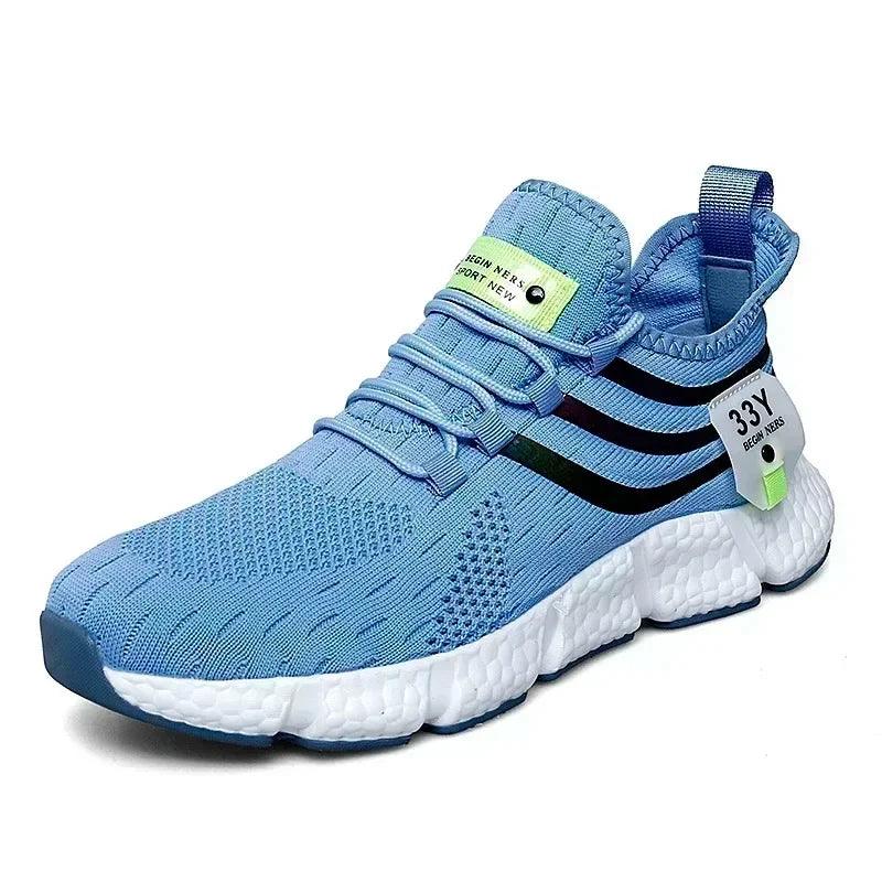 CARAUANA Zapatos Unisex Athletic Walking Shoes - Breathable Lace-Up Mesh, Various Colors & Plus Sizes Carauana Store