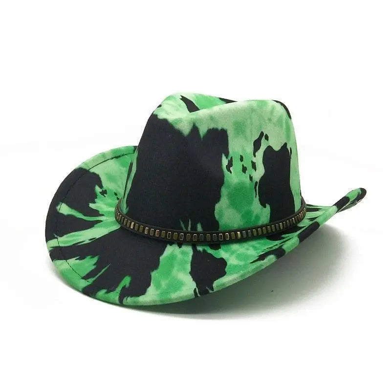 Cowboy hat monochrome felt Men and Women Carauana Store