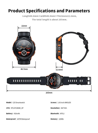 LEMFO Inspire SmartWatch Men AMOLED|Your Ultimate Wellness Companion Awaits