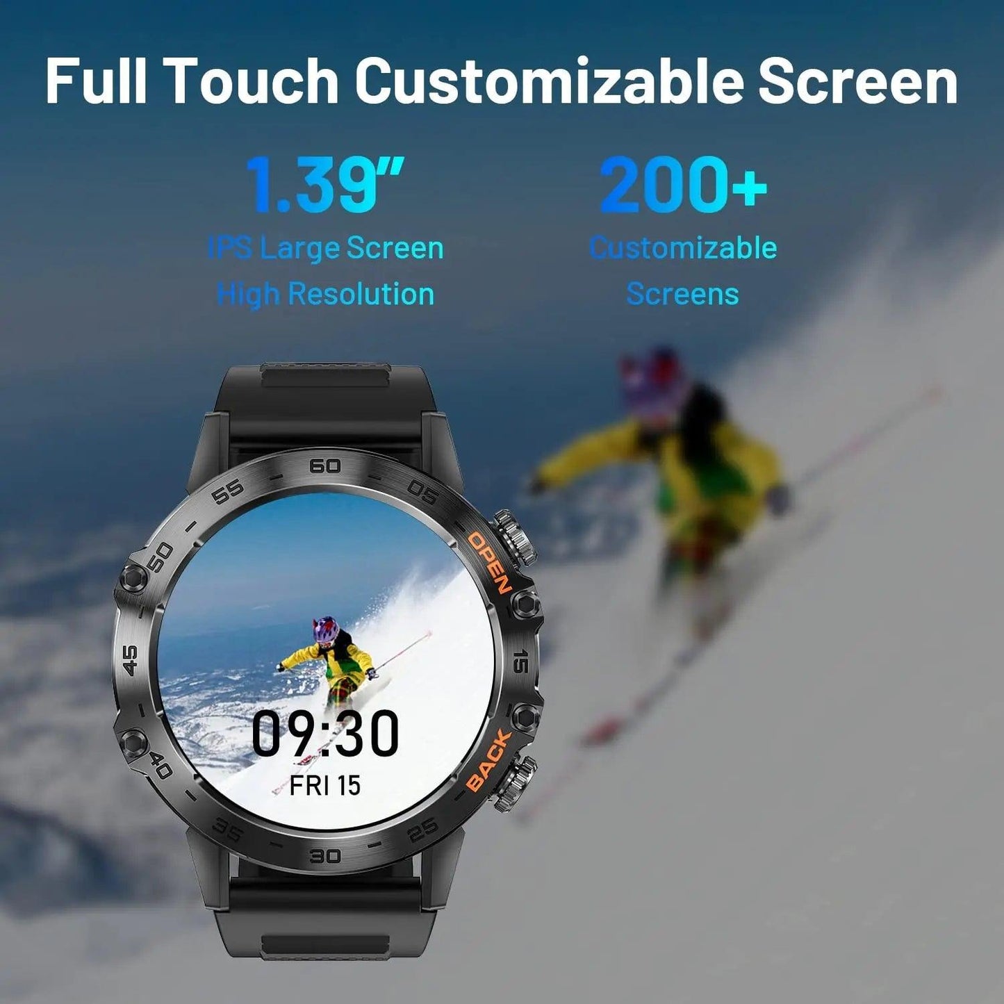 LEMFO Rugged Outdoor Sports Smart Watch: Beyond Boundaries