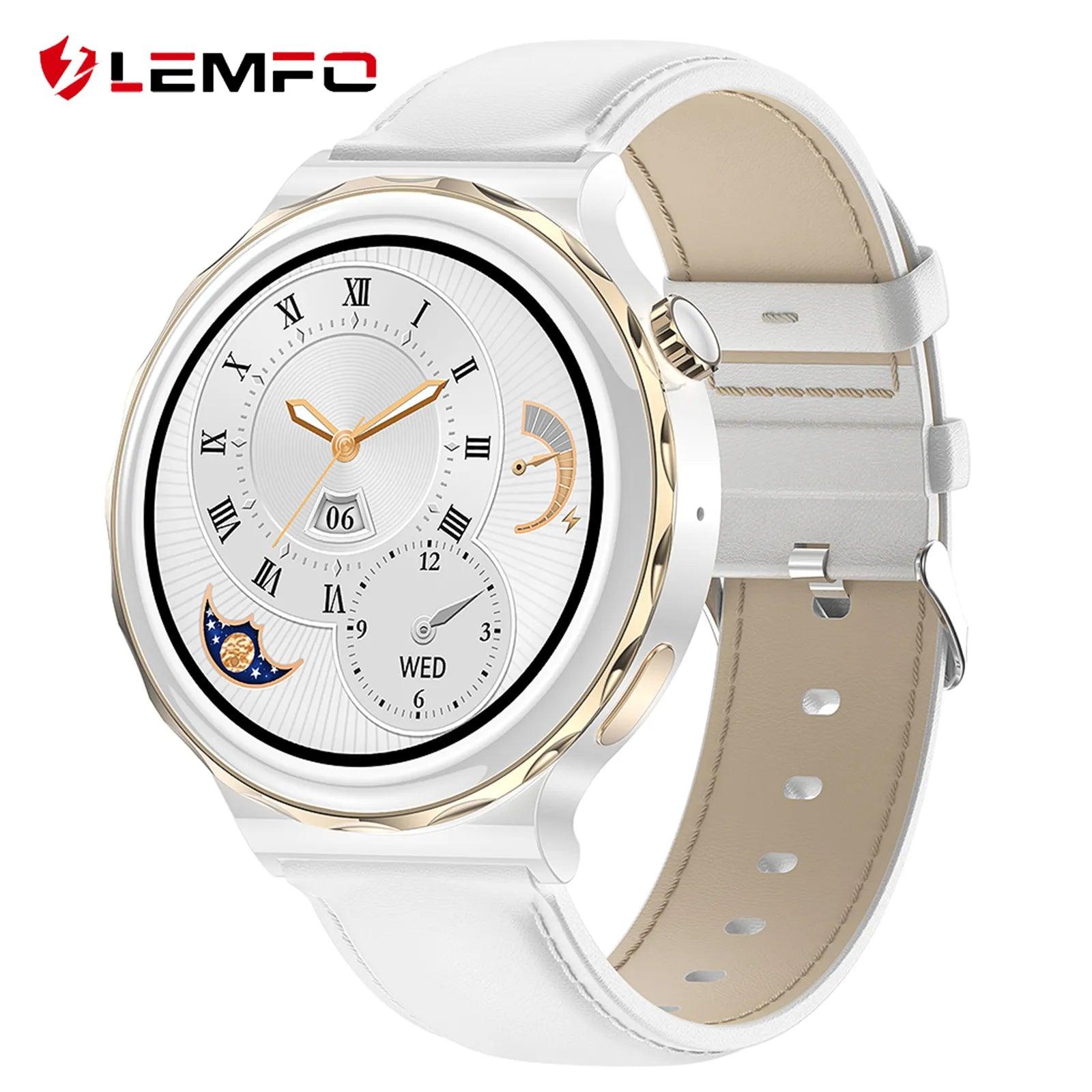 LEMFO Smartwatch NFC HD IPSONSALE|Where Beauty and Innovation Embrace Your Every Move