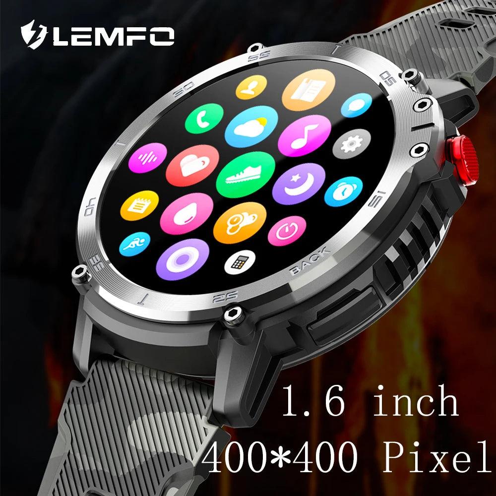 LEMFO smartwatches for men support connect headset|Unveiling the Symphony of Fitness and Style