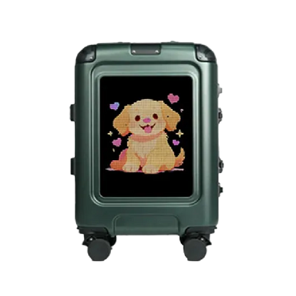 LOY Trolly Smart Suitcase - LED Programmable Smart Luggage