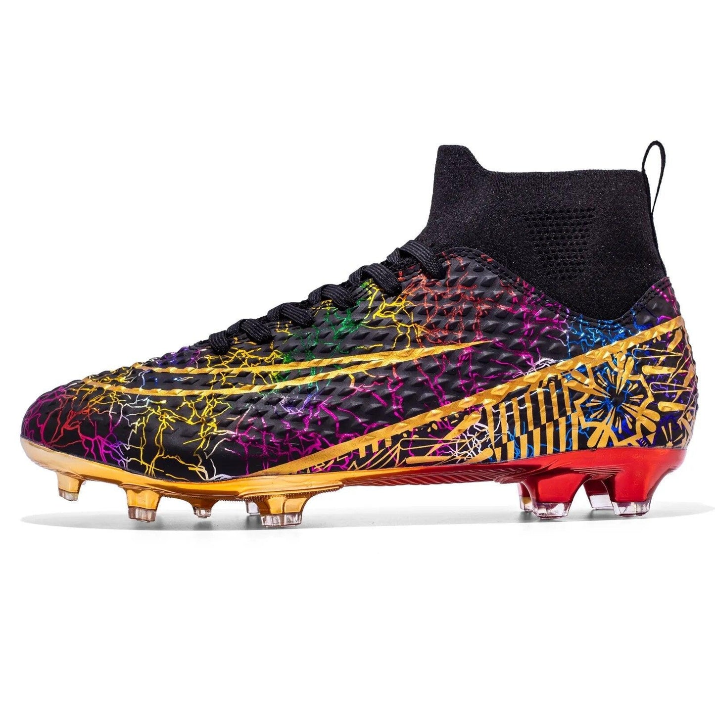 Top-rated Black_Gold Football Boots for Training and Matches