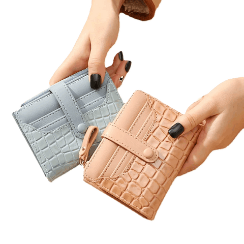 Paillettenbesetzte Mini-Geldbörse für Damen – Kompakt & Stilvoll 