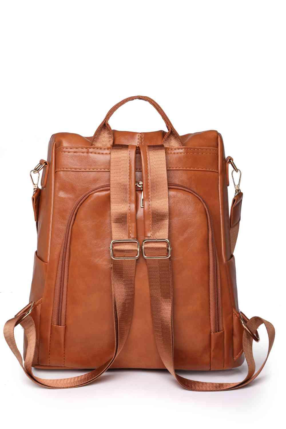 Zipper Pocket Backpack