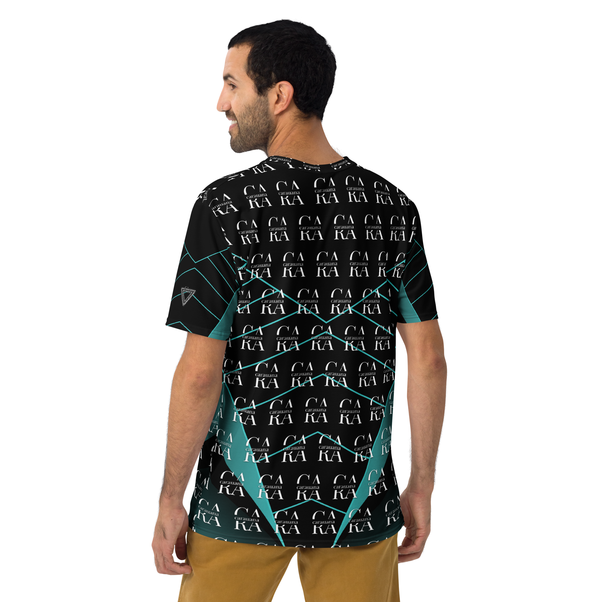 CaRaUaNa Men's t-shirt Green Famous Carauana Store