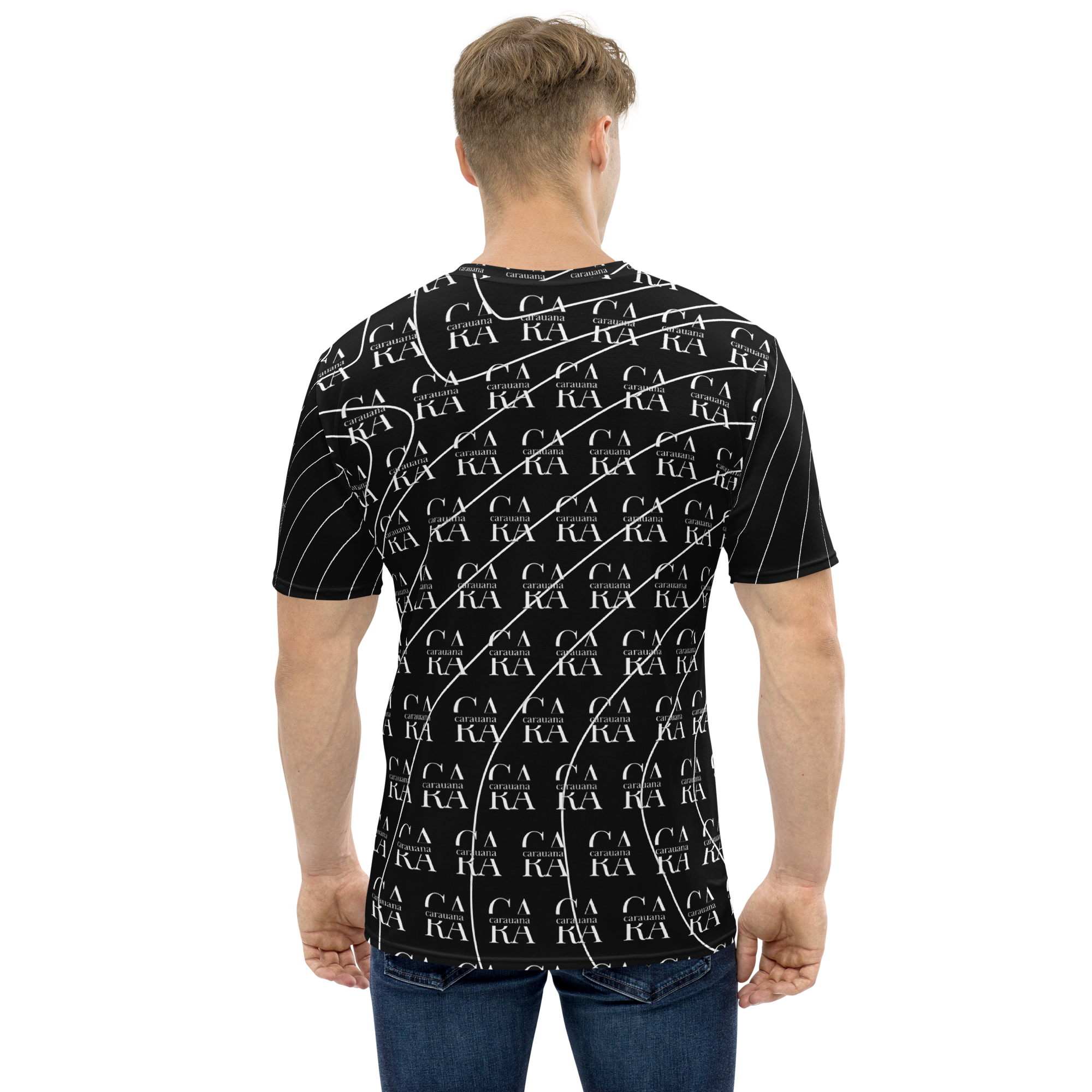 CaRaUaNa Men's t-shirt black LUX Carauana Store
