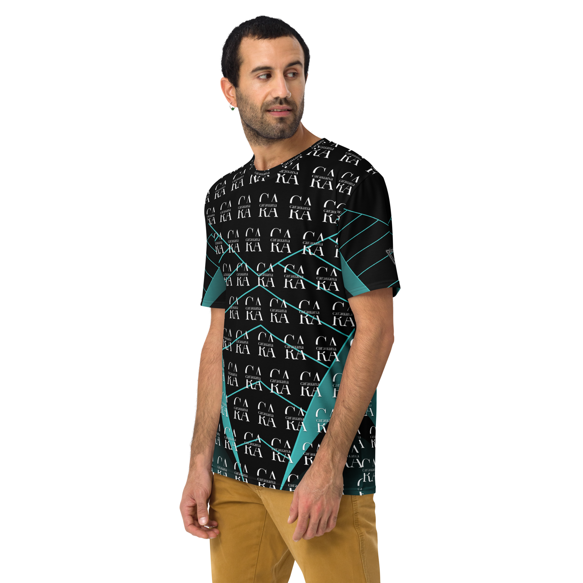 CaRaUaNa Men's t-shirt Green Famous Carauana Store