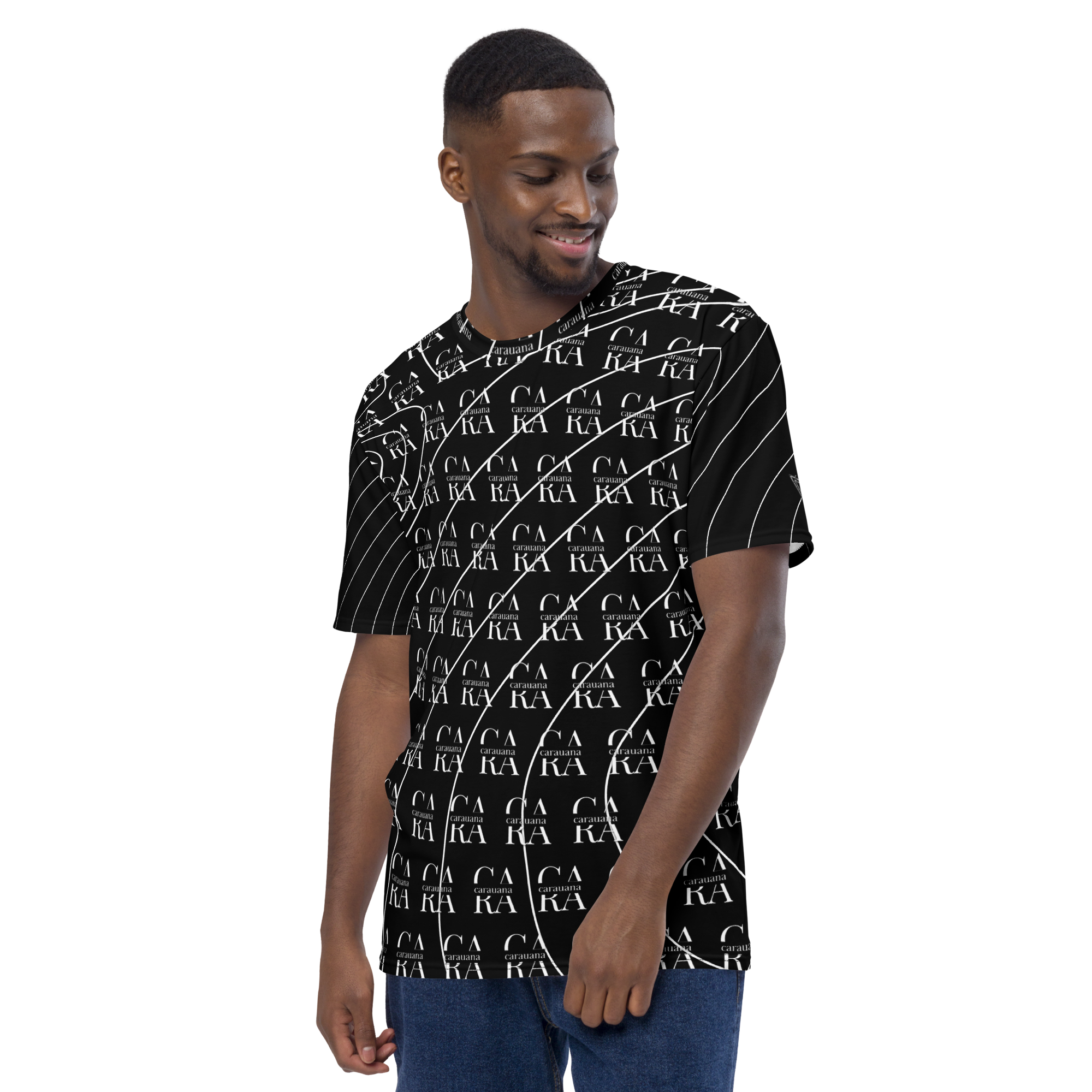 CaRaUaNa Men's t-shirt black LUX Carauana Store