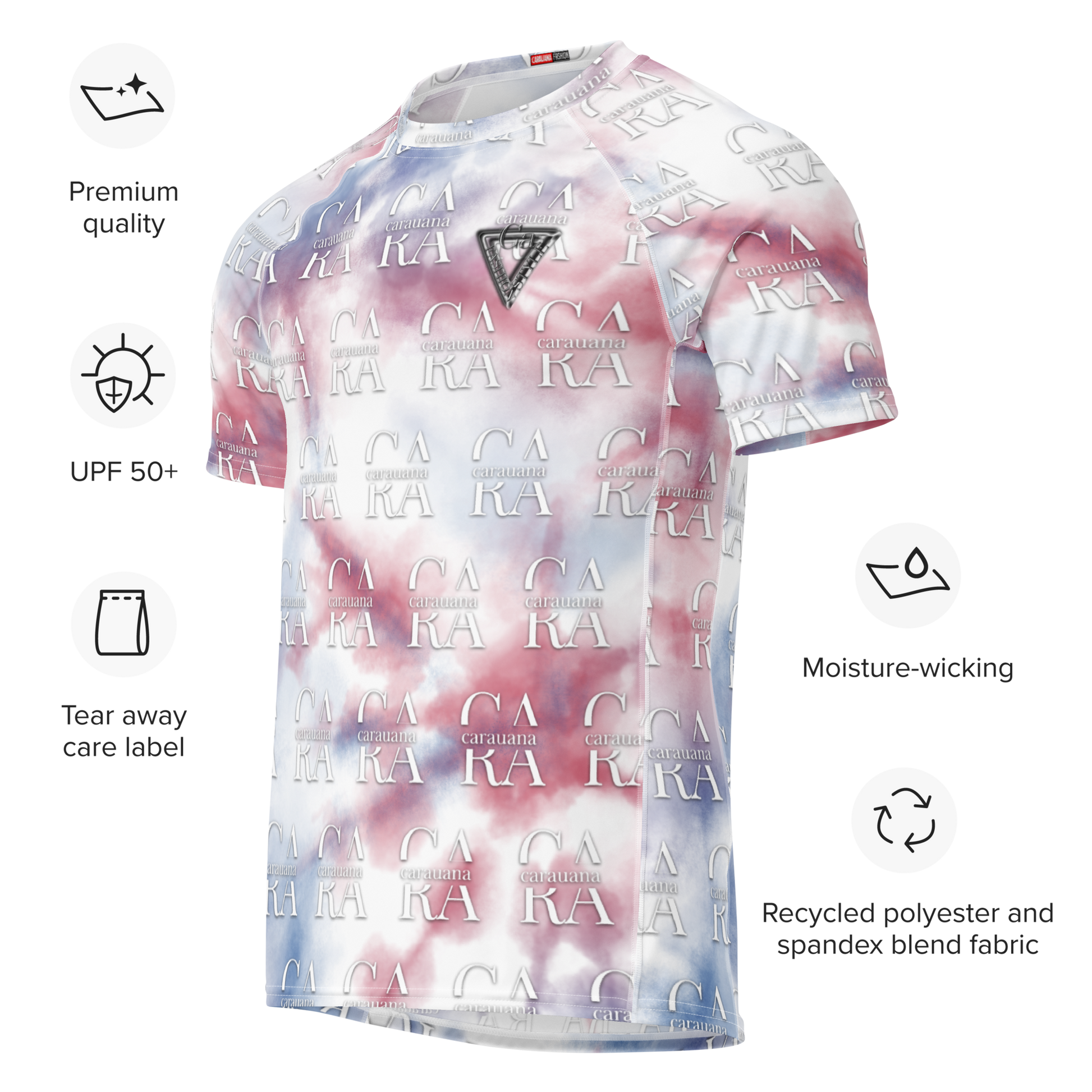 Original CaRaUaNa Rash Guard Brand Edition V110 Carauana Store