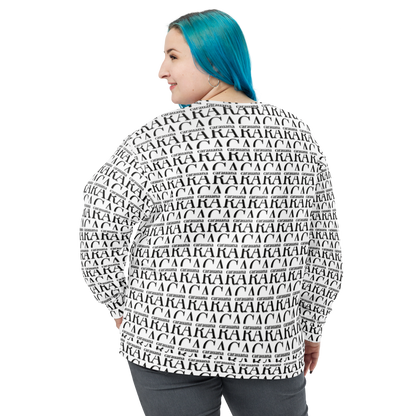 Premium Sweatshirt CaRaUaNa Unisex Black Logo