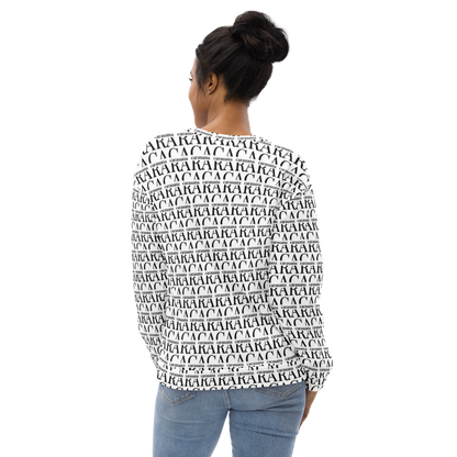 Premium Sweatshirt CaRaUaNa Unisex Black Logo