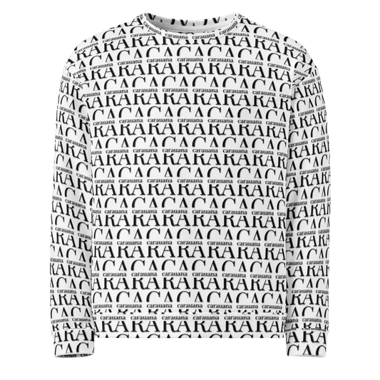 Premium Sweatshirt CaRaUaNa Unisex Black Logo Carauana Store