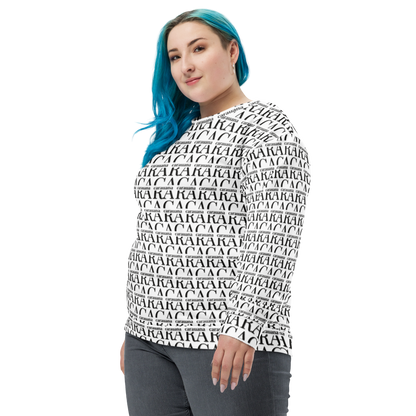 Premium Sweatshirt CaRaUaNa Unisex Black Logo