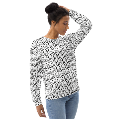 Premium Sweatshirt CaRaUaNa Unisex Black Logo