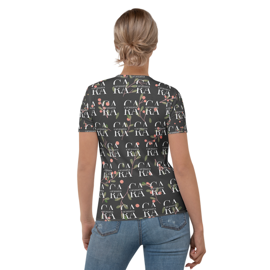 Women's T-shirt Black fruit Carauana Store