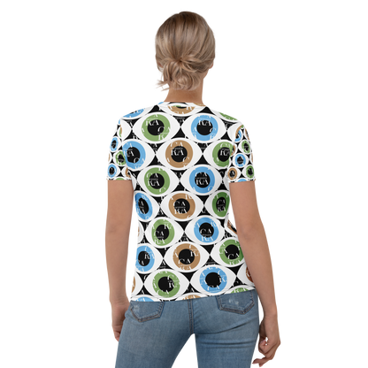 Women's T-shirt Pattern EYE Carauana Store