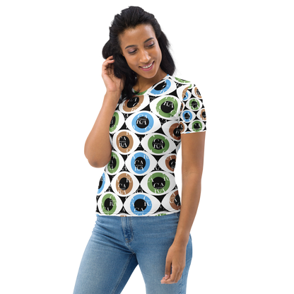 Women's T-shirt Pattern EYE Carauana Store