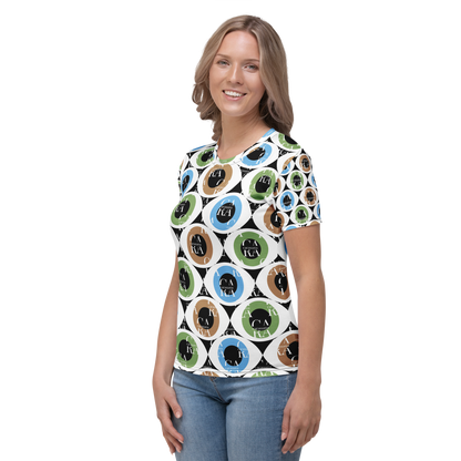 Women's T-shirt Pattern EYE Carauana Store