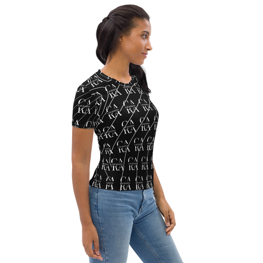 Women's T-shirt black LUX Carauana Store