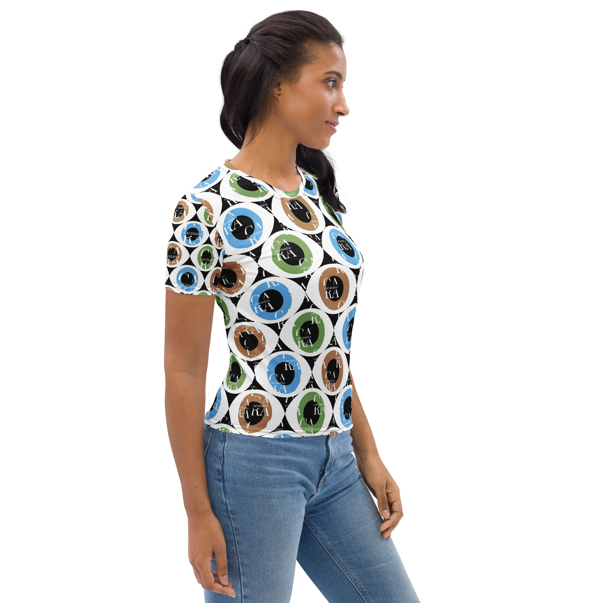 Women's T-shirt Pattern EYE Carauana Store