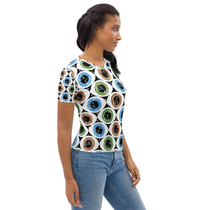 Women's T-shirt Pattern EYE Carauana Store