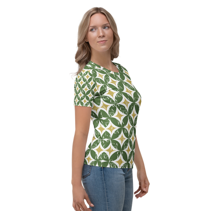 Women's T-shirt Green Pattern Carauana Store