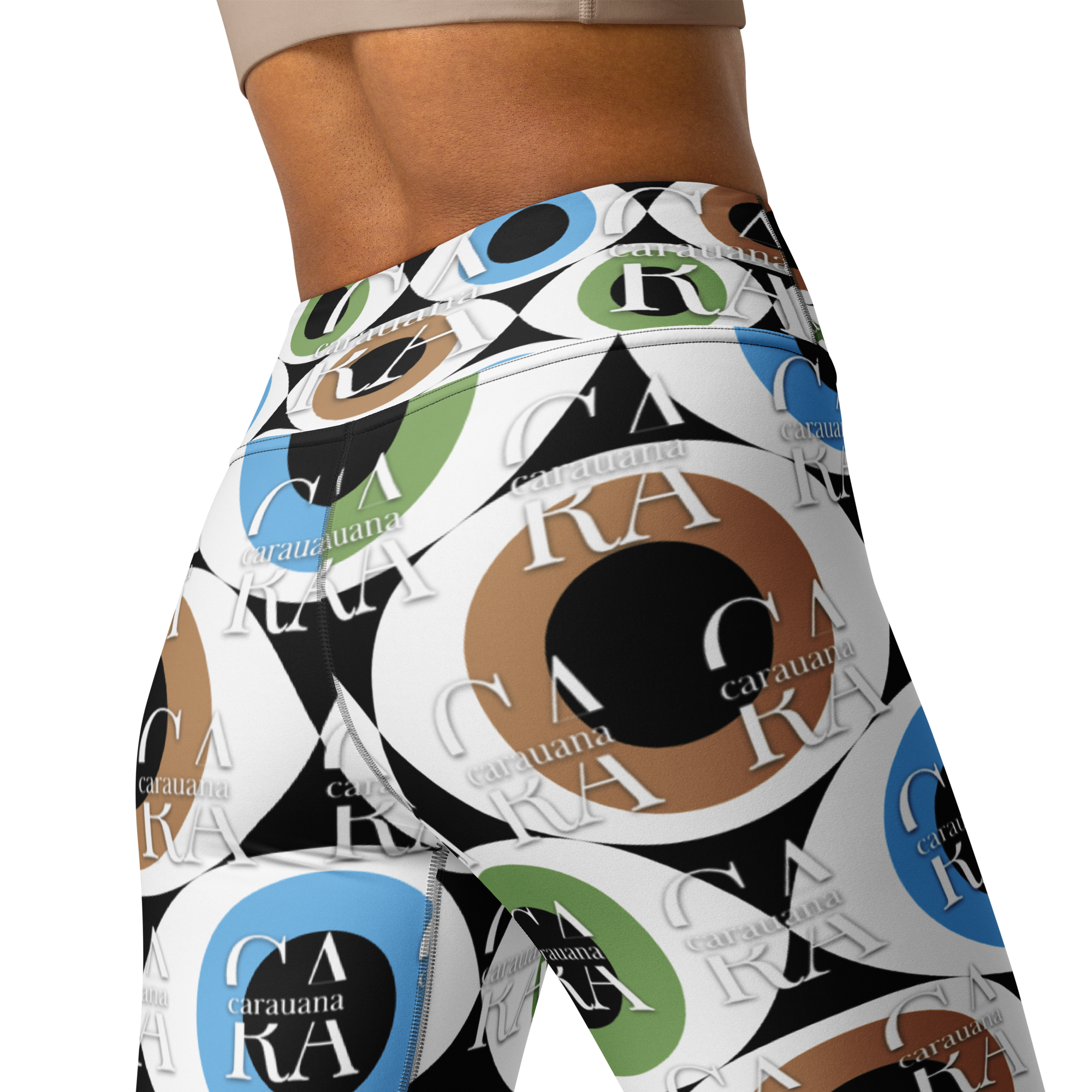 CaRaUaNa Leggings SPORT Pattern Eye Carauana Store
