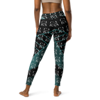CaRaUaNa Leggings SPORT black Green Famous Carauana Store