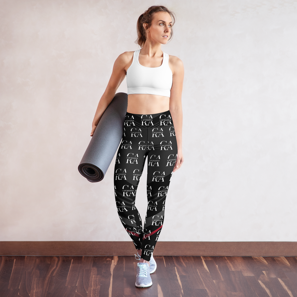 CaRaUaNa Leggings SPORT black Elegant Carauana Store
