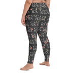 CaRaUaNa Leggings SPORT Black fruit Carauana Store