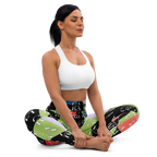 CaRaUaNa Leggings SPORT Green Black Carauana Store