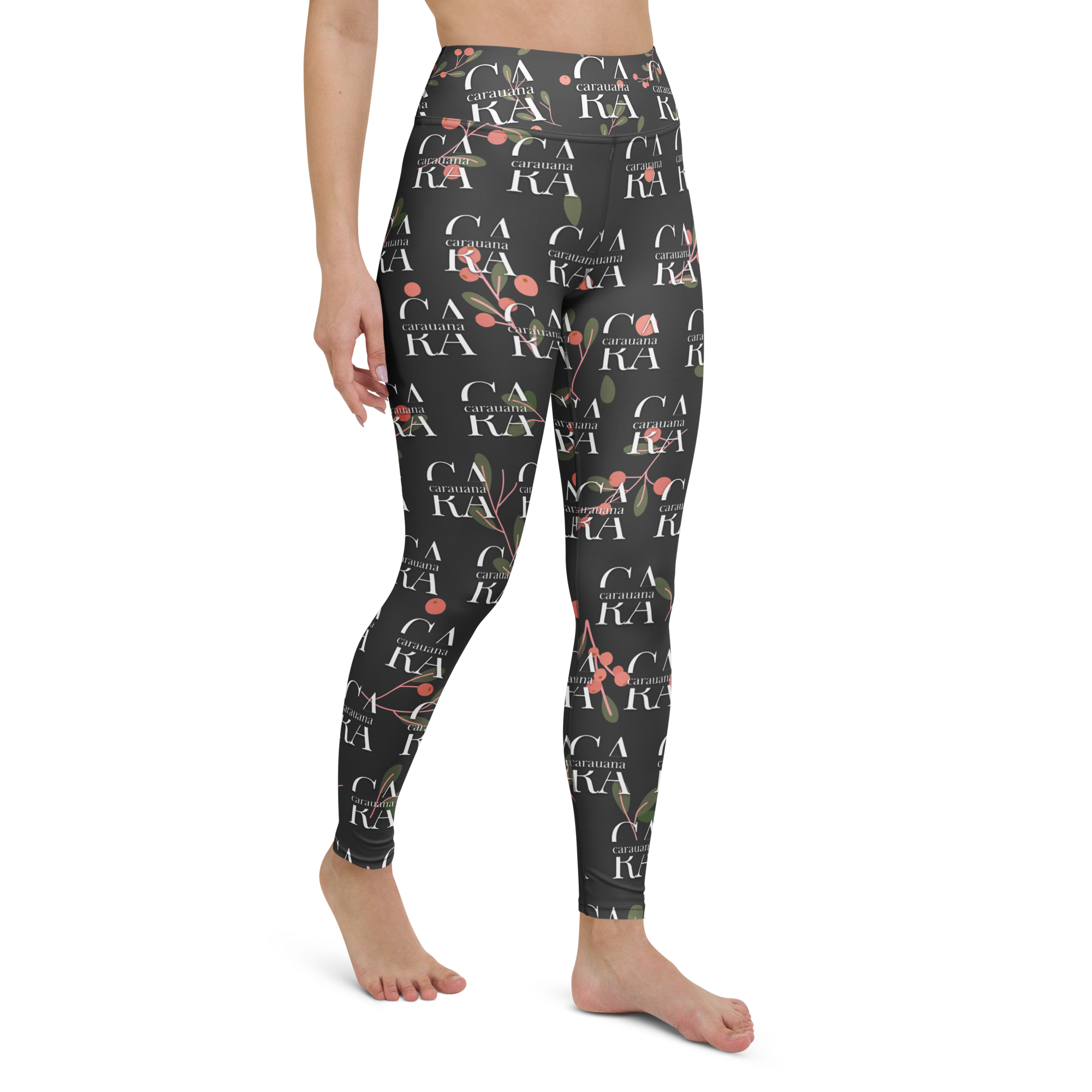 CaRaUaNa Leggings SPORT Black fruit Carauana Store