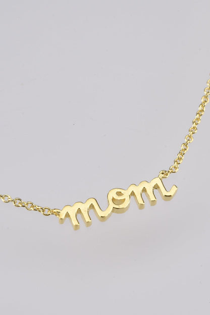 MOM 925 Sterling Silver Necklace