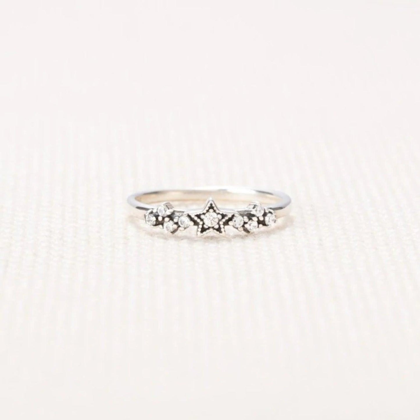 925 Sterling Silver Star Ring