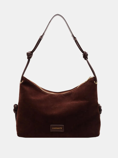 Suede Large Shoulder Bag Carauana Store