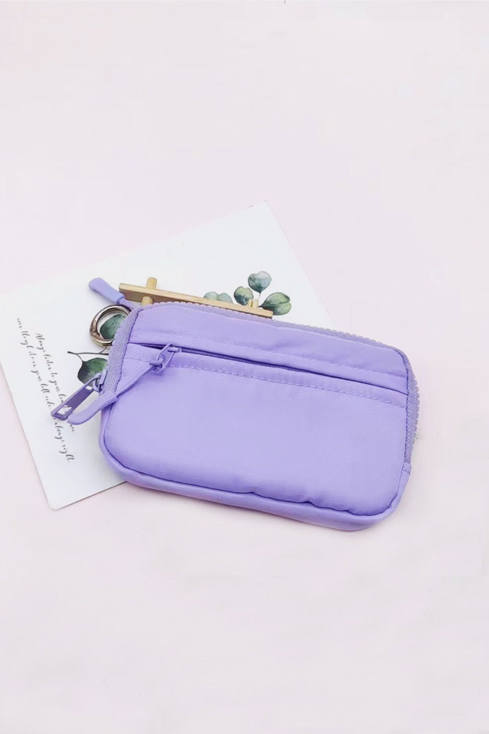 Zenana Keychain Pouch ID Card Wallet 