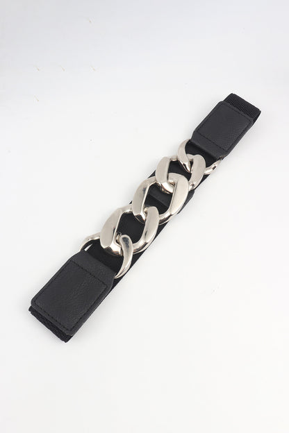 Chain Detail Elastic Belt Carauana Store