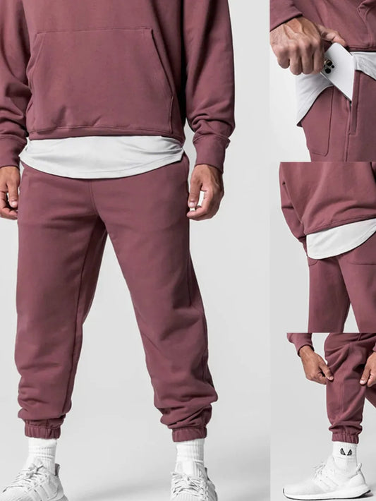 Men's Elastic Waist Pants Carauana Store