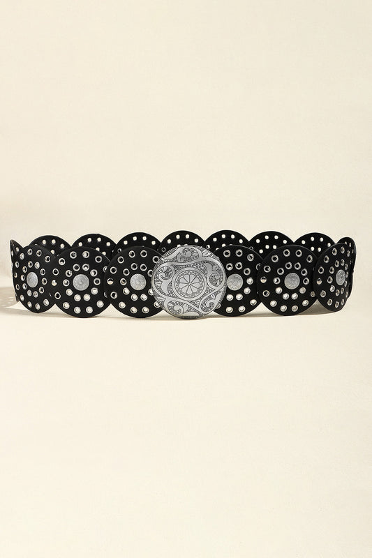 Vintage PU Leather Wide Belt Carauana Store