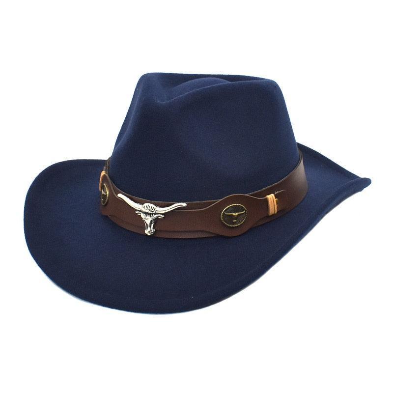 cowboy hat monochrome felt Unisex Carauana Store