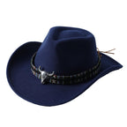 cowboy hat monochrome felt Unisex Carauana Store