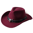 cowboy hat monochrome felt Unisex Carauana Store